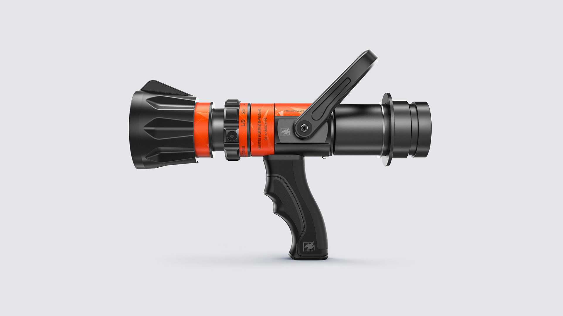 fire control，Fire Extinguisher，Fire products，security，Spray gun，industrial design，product design，Yijue，