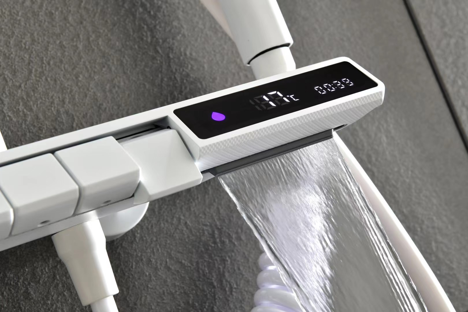 Piano shower，Digital display，