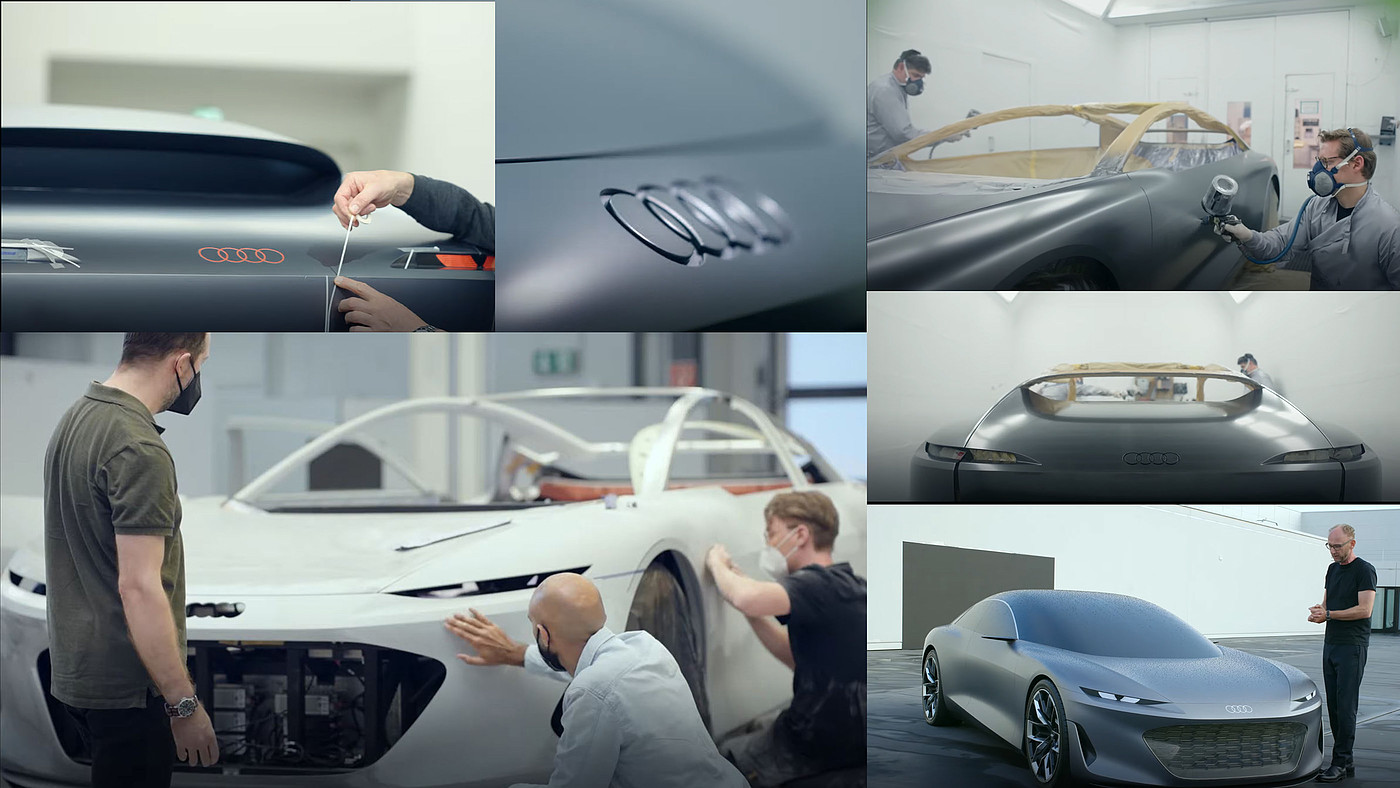 奥迪，Audi Grandsphere，概念设计，汽车，