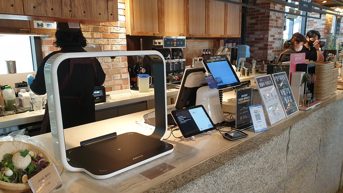 Artificial intelligence scanner，Digital，Electronic equipment，AI Scanner，Self-service shopping settlement instrument，