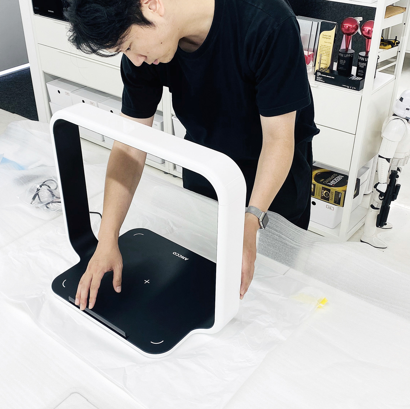 Artificial intelligence scanner，Digital，Electronic equipment，AI Scanner，Self-service shopping settlement instrument，