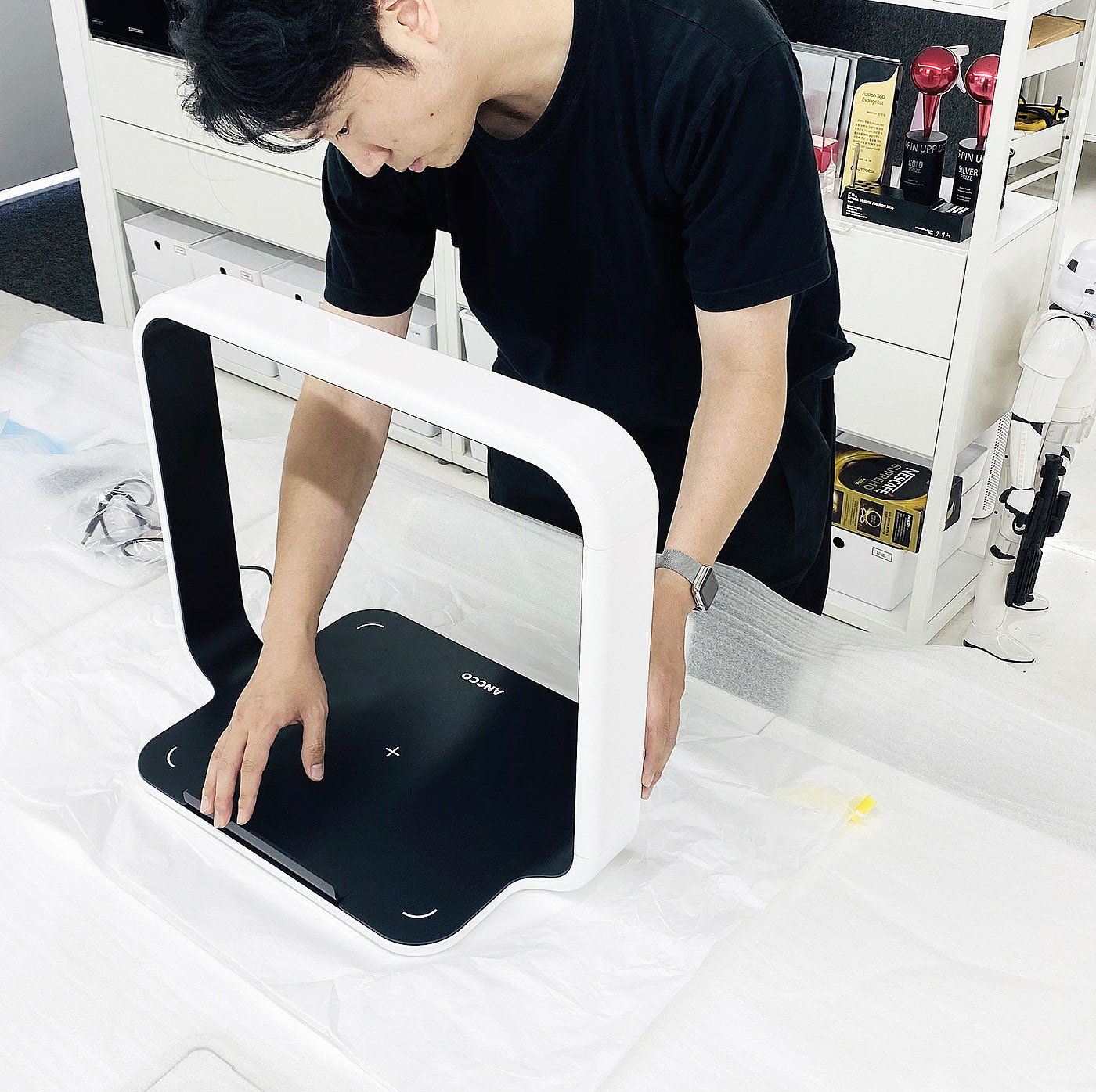 Artificial intelligence scanner，Digital，Electronic equipment，AI Scanner，Self-service shopping settlement instrument，