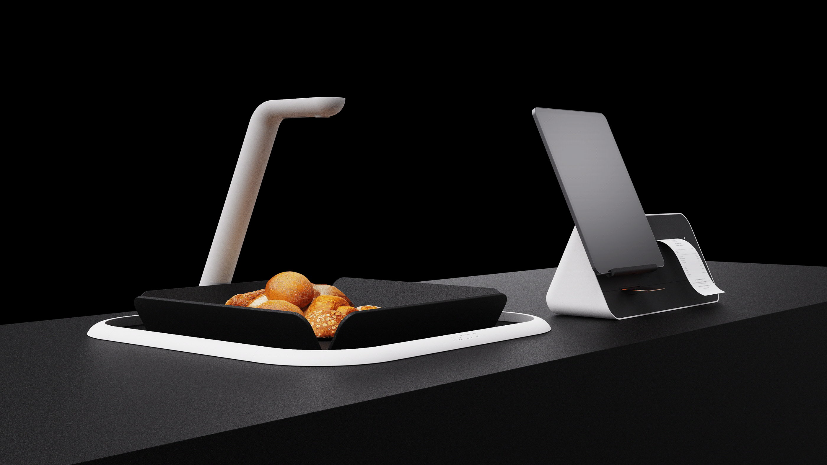 Artificial intelligence scanner，Digital，Electronic equipment，AI Scanner，Self-service shopping settlement instrument，