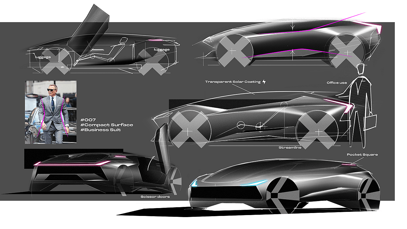 CHRONOS，automobile，vehicle，conceptual design，