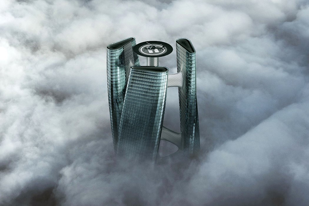 Hayri Atak，建筑，摩天大楼，Squall Tower，