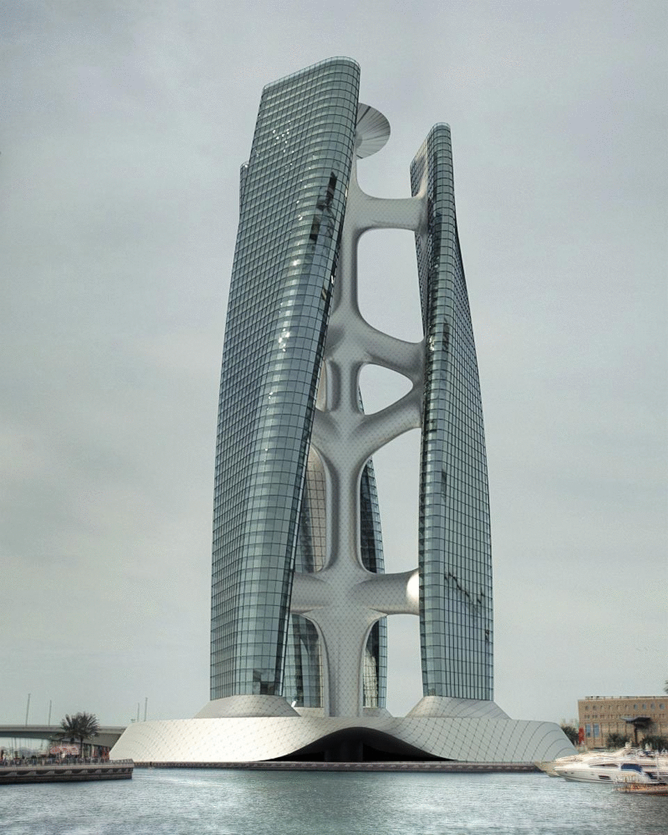 Hayri Atak，建筑，摩天大楼，Squall Tower，