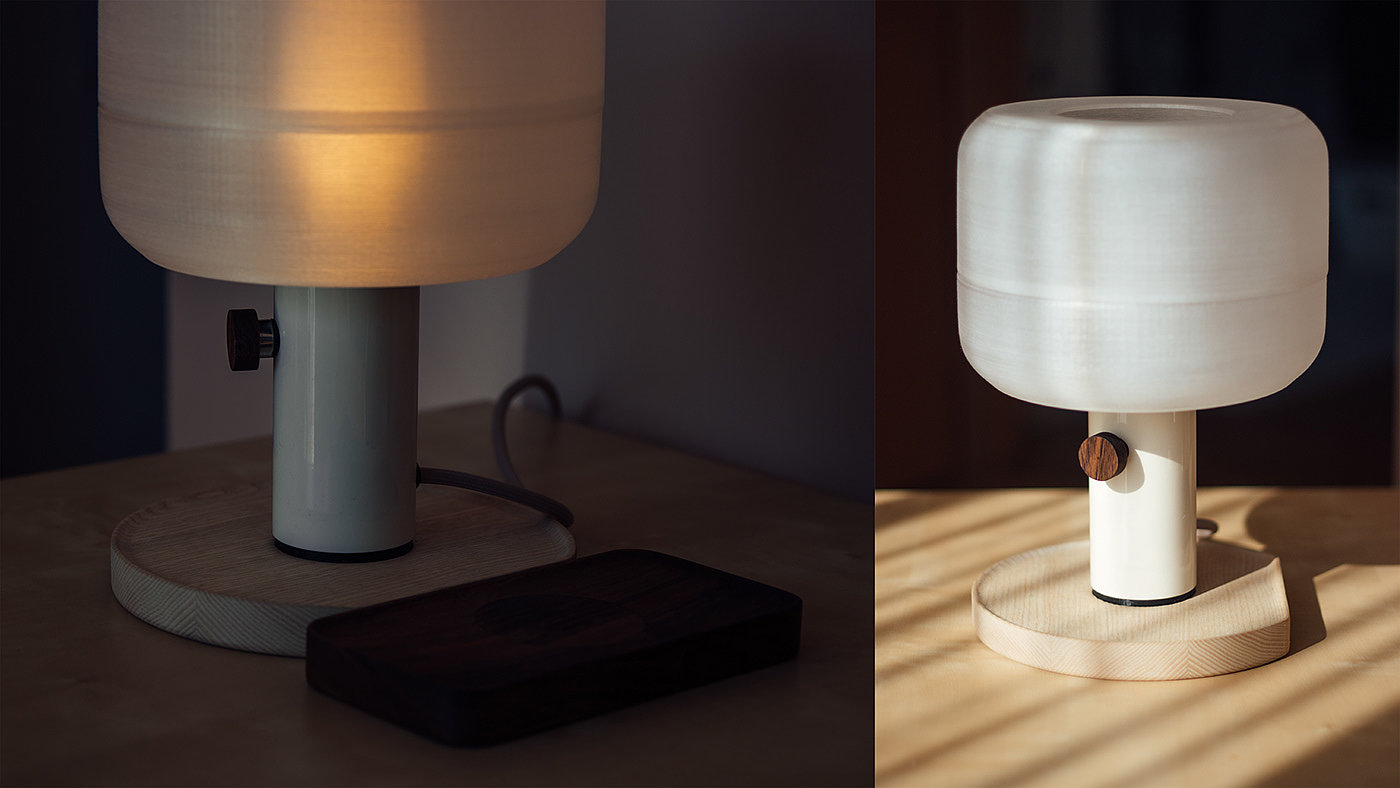 Lighting design，product design，lamp，Bedside lamp，