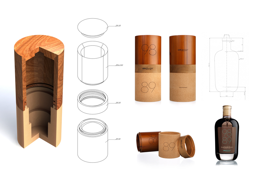 Packaging project and visual communication project，gold prize，if，two thousand and eighteen，