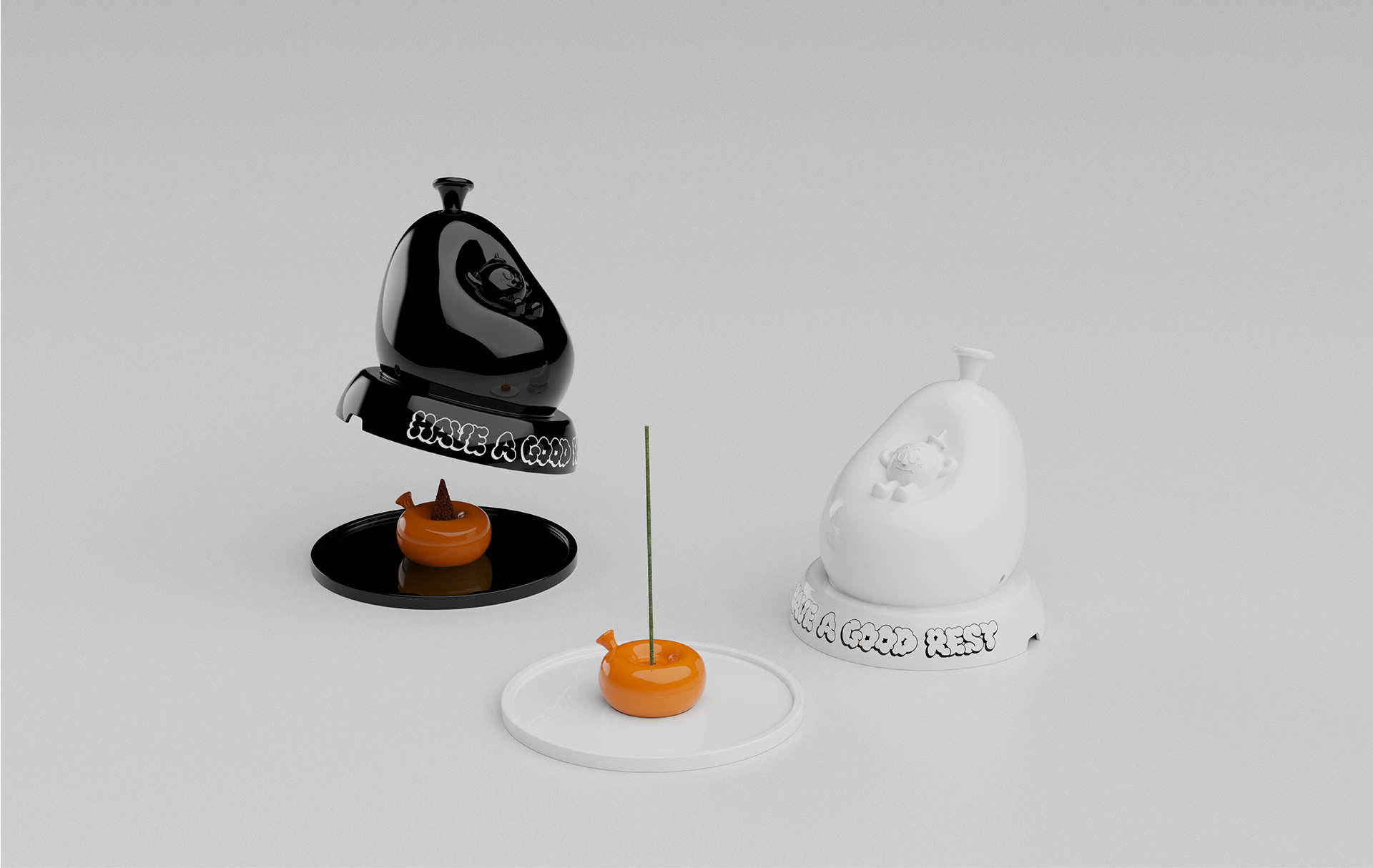 Incense burner，fragrant，ceramics，Ceramic design，