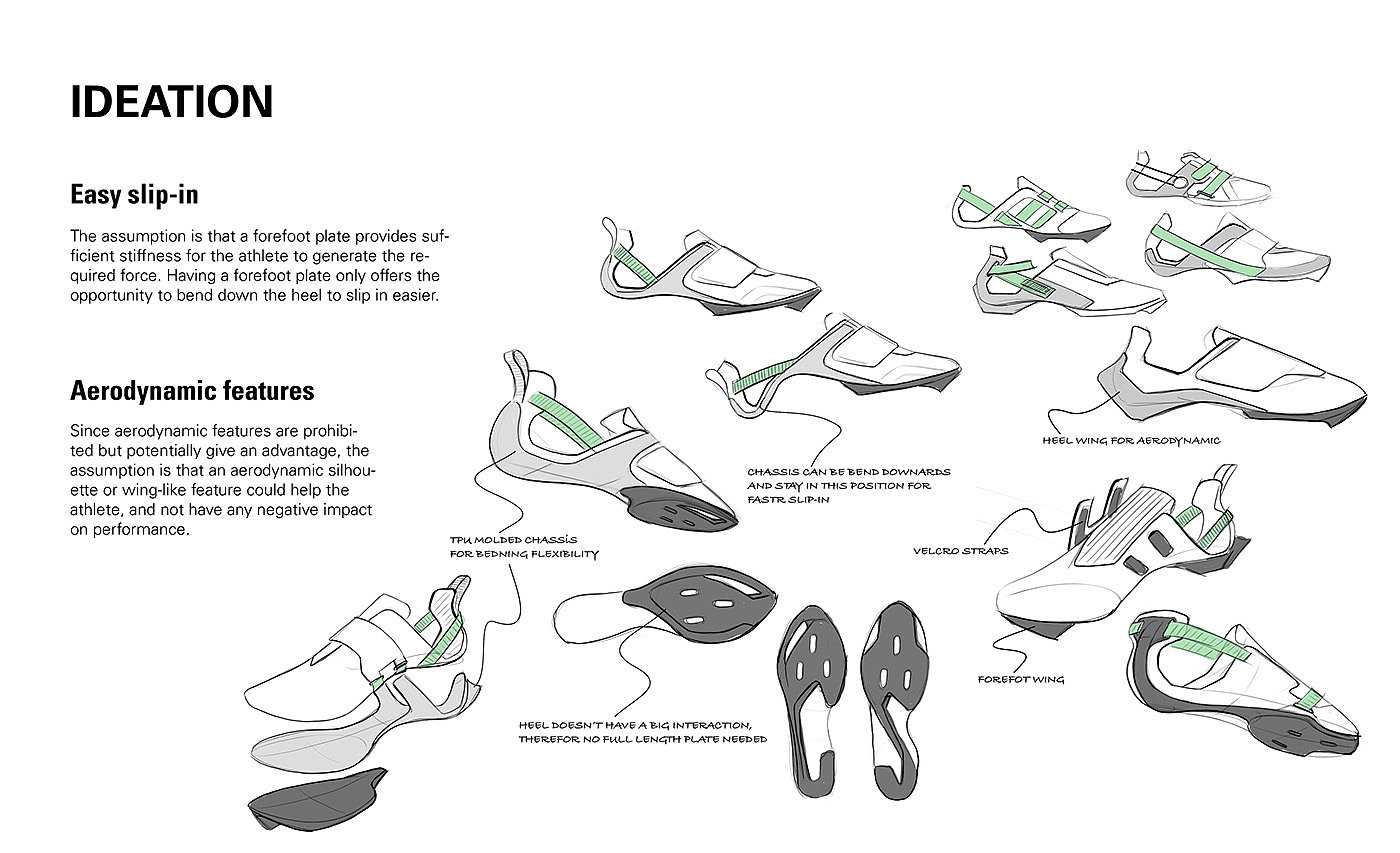 鞋，鞋类设计，产品设计，3d建模，运动，自行车靴，