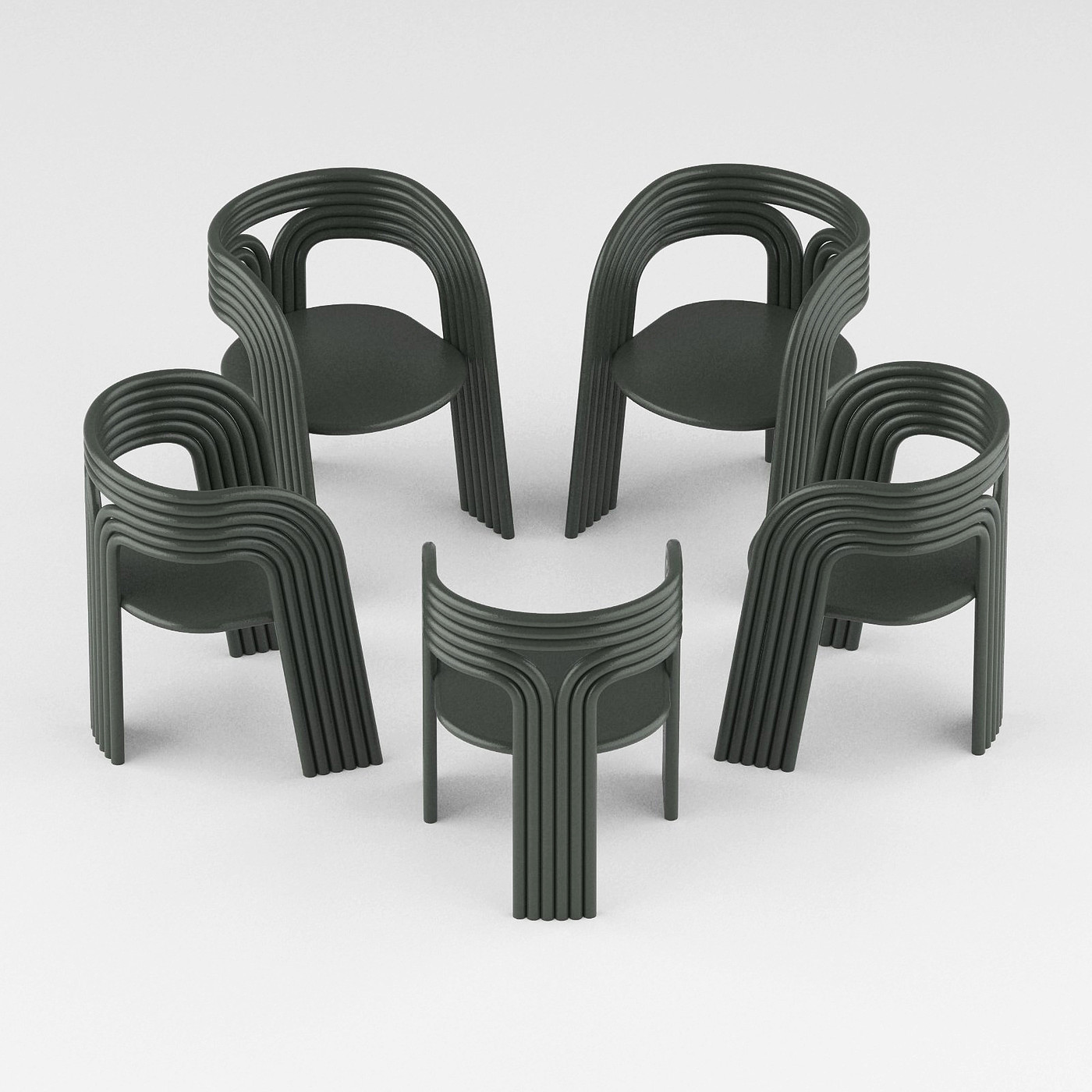 椅子，扶手椅，金属，椅子设计，产品设计，Pipe，