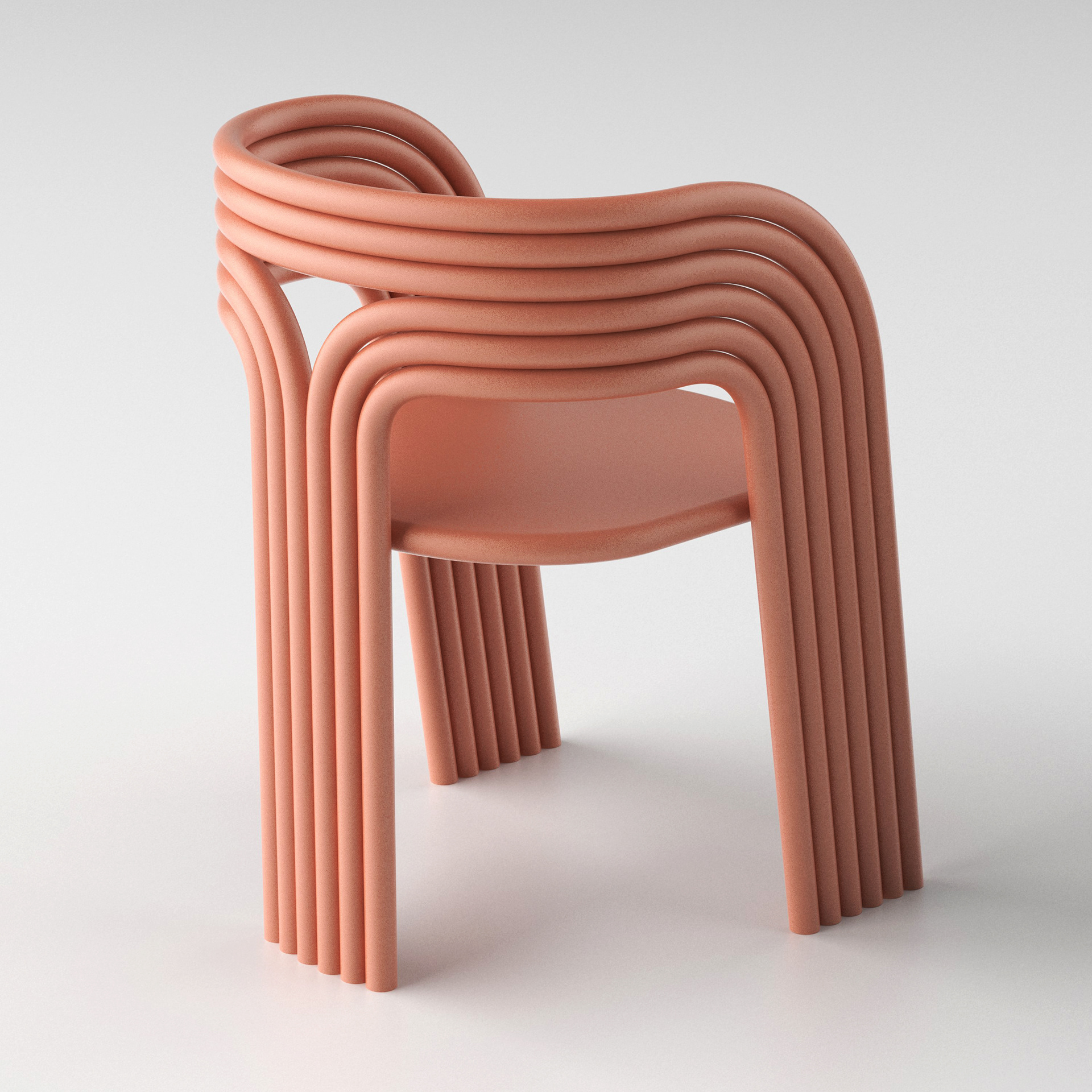 chair，Armchair，Metal，Chair design，product design，Pipe，