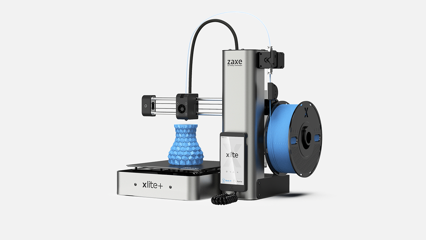 X-Lite，3D printing，Computer image，industrial design，product design，3D printer，