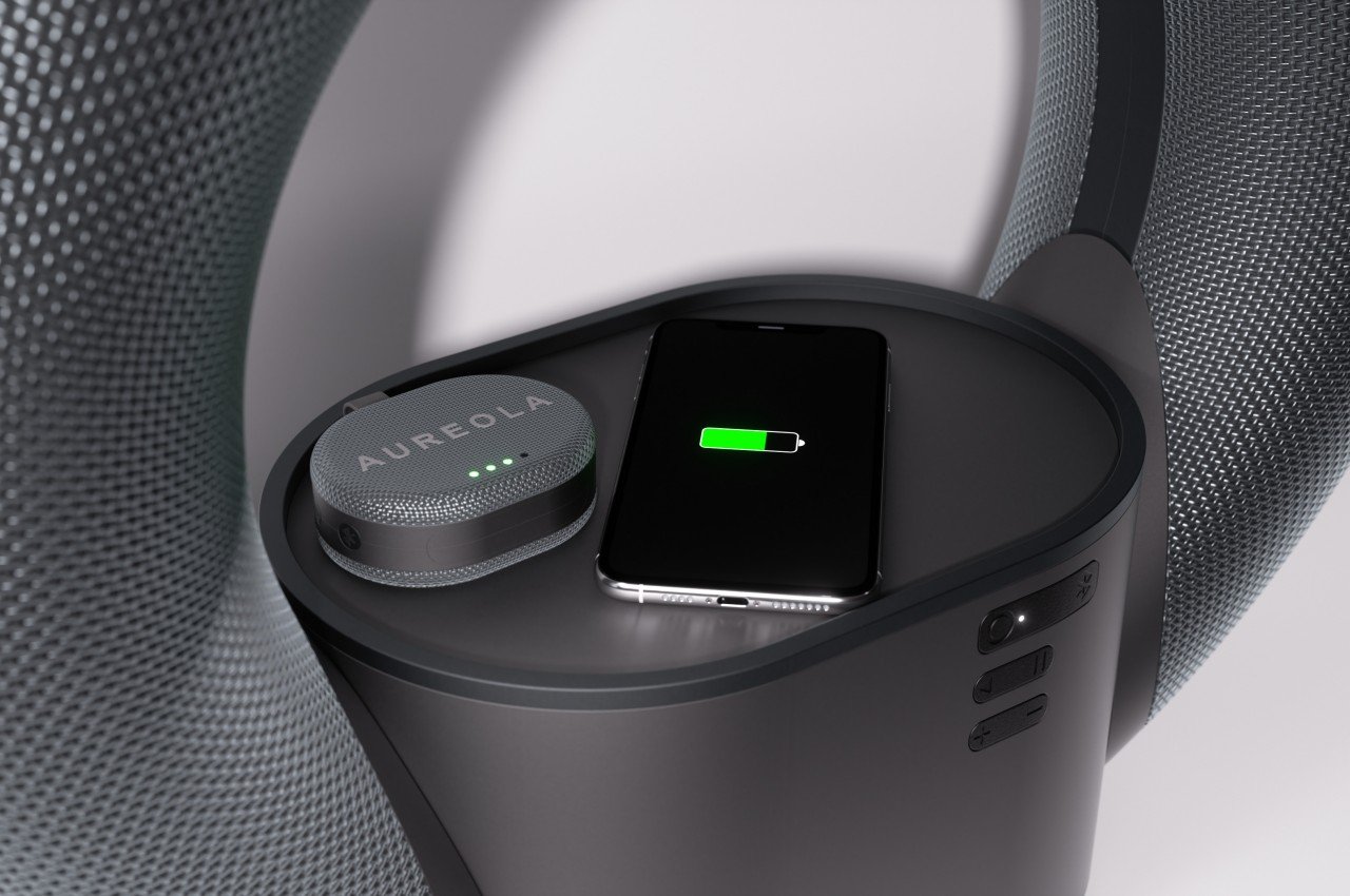 AUREOLA，wireless speaker ，speaker，loudspeaker box，annular，