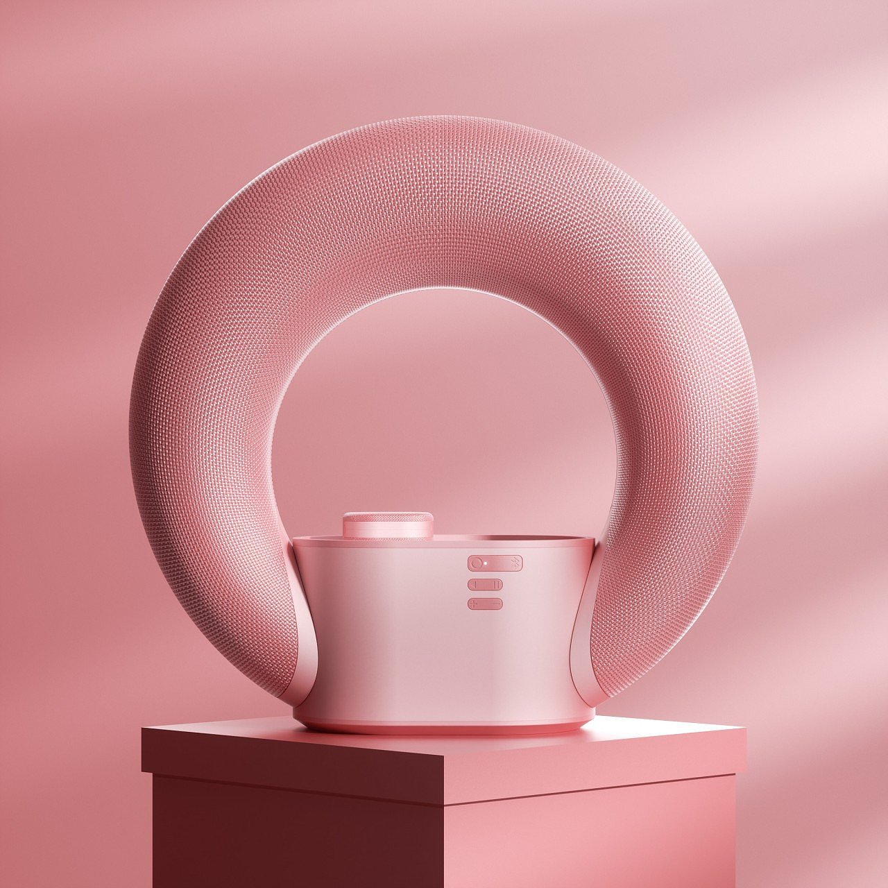 AUREOLA，wireless speaker ，speaker，loudspeaker box，annular，