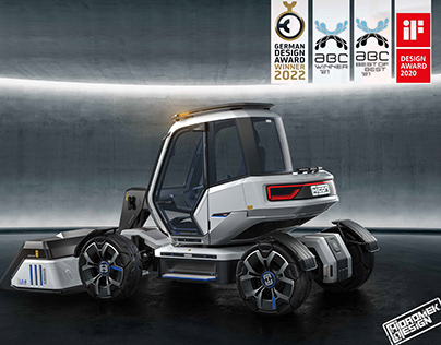 excavating machinery，Electric，Electric excavator，industrial design，Vehicle design，