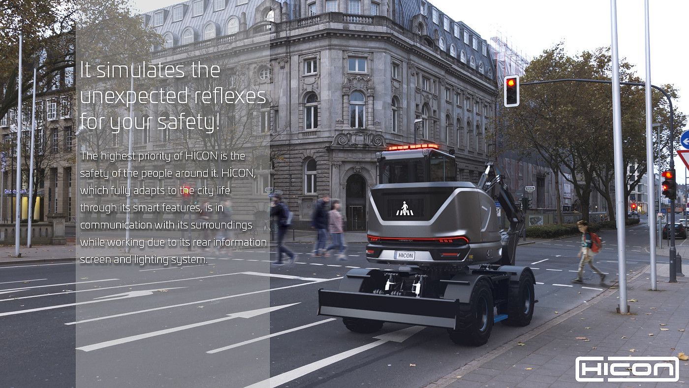 excavating machinery，Electric，Electric excavator，industrial design，Vehicle design，