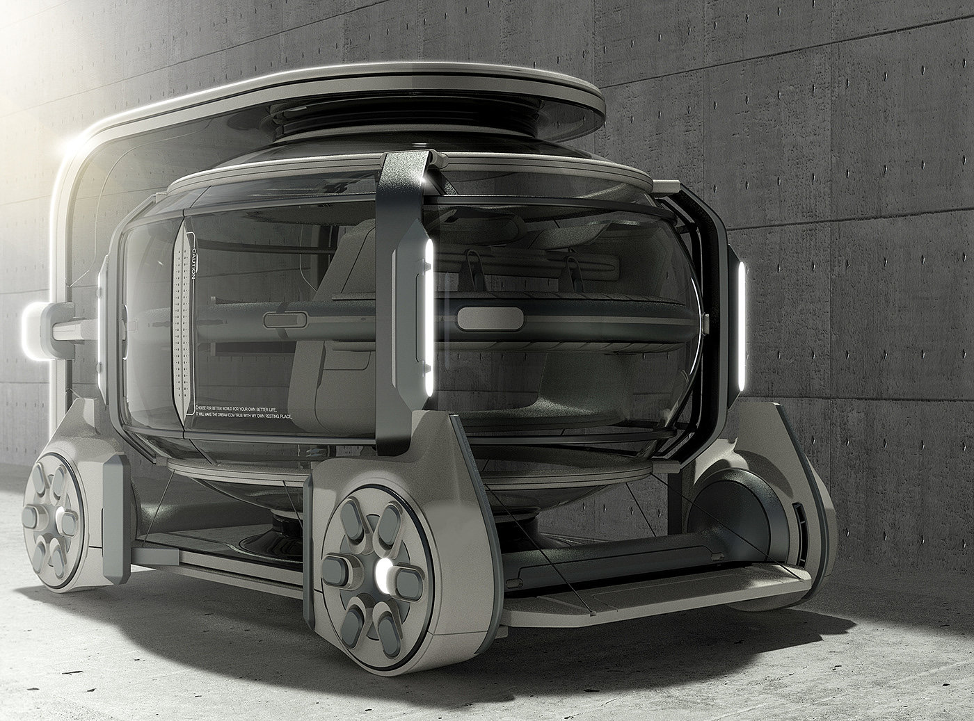 industrial design，Renault E.O，concept，mobility，rest，