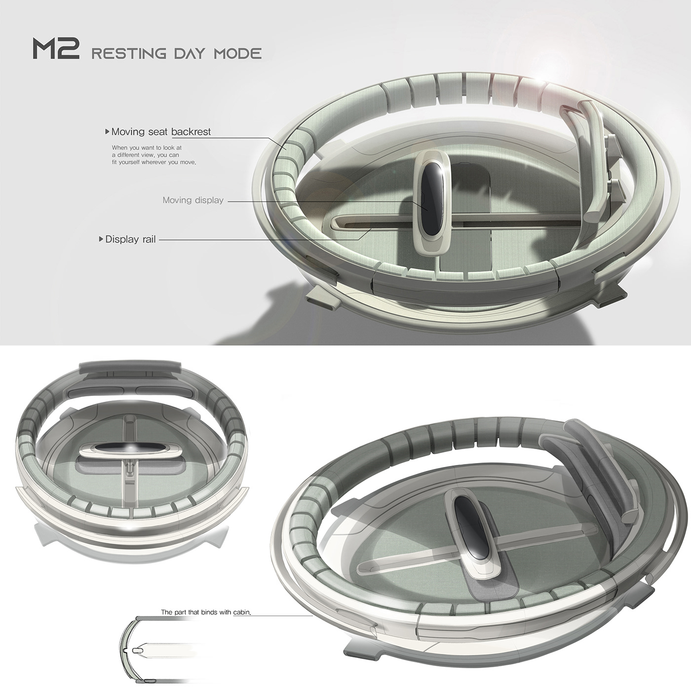 industrial design，Renault E.O，concept，mobility，rest，