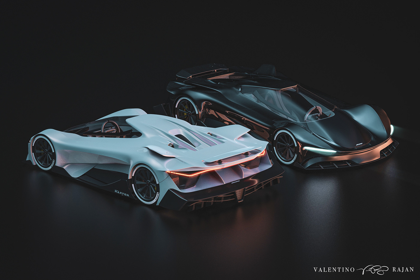 McLaren，automobile，industrial design，SR44 Raptor，3d，concept，