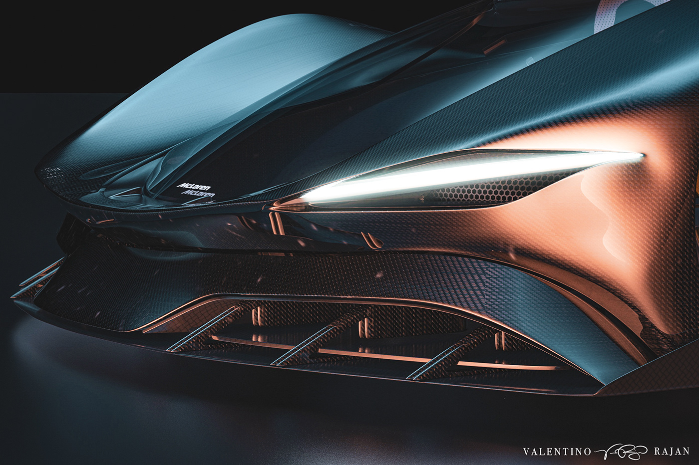 McLaren，automobile，industrial design，SR44 Raptor，3d，concept，