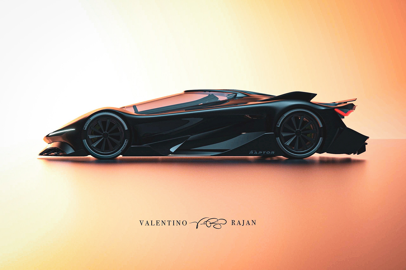 McLaren，automobile，industrial design，SR44 Raptor，3d，concept，