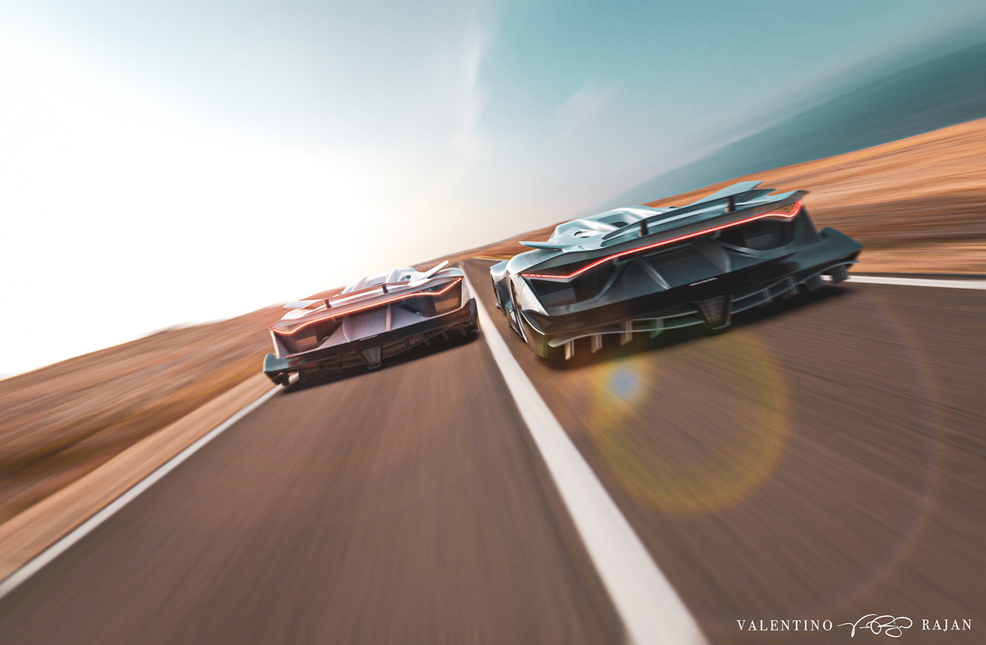 McLaren，automobile，industrial design，SR44 Raptor，3d，concept，