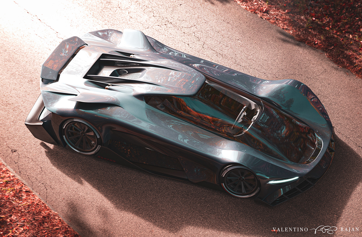 McLaren，automobile，industrial design，SR44 Raptor，3d，concept，