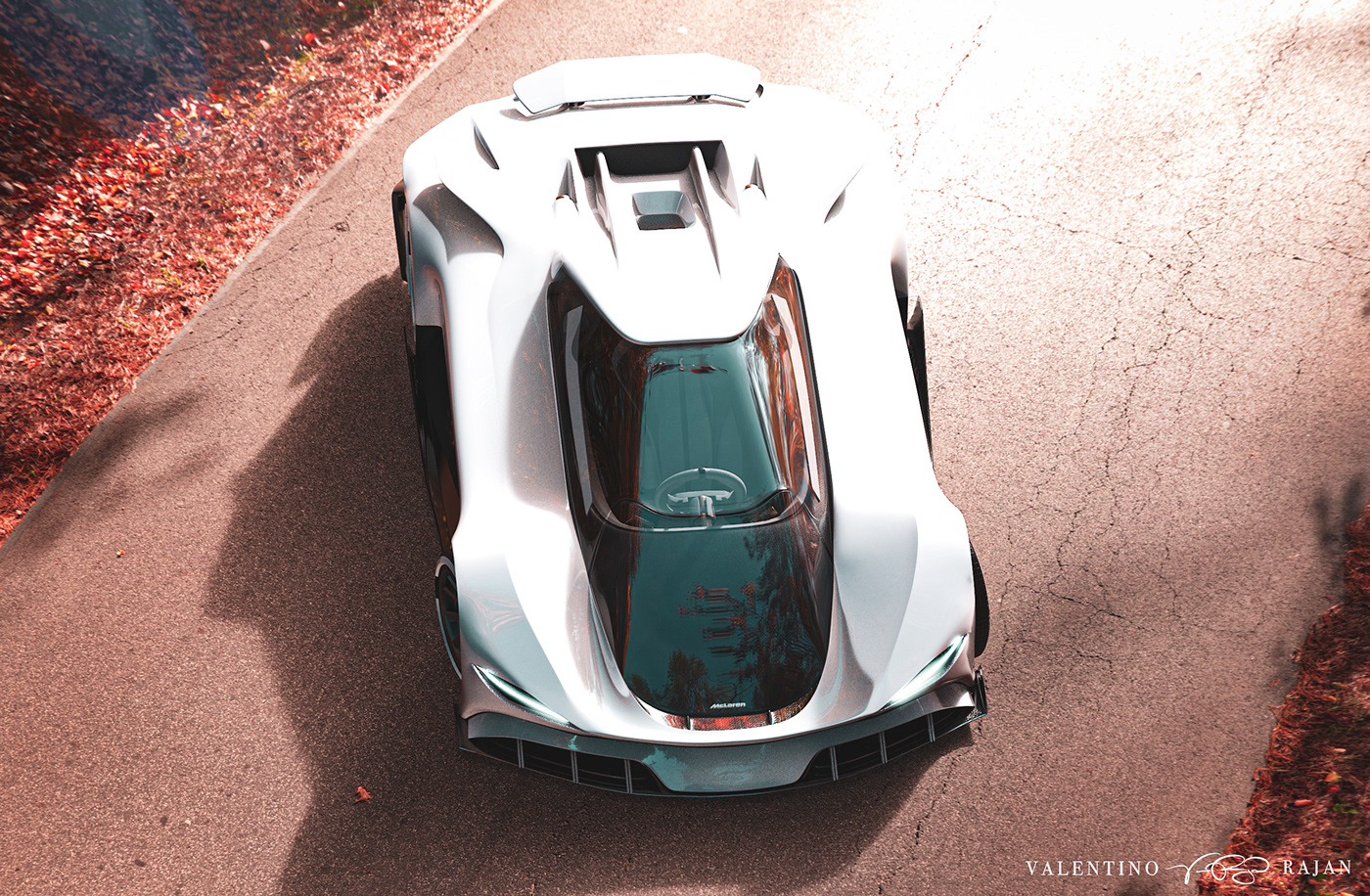 McLaren，automobile，industrial design，SR44 Raptor，3d，concept，