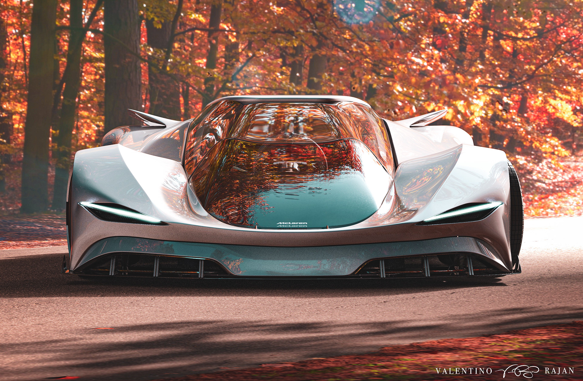 McLaren，automobile，industrial design，SR44 Raptor，3d，concept，