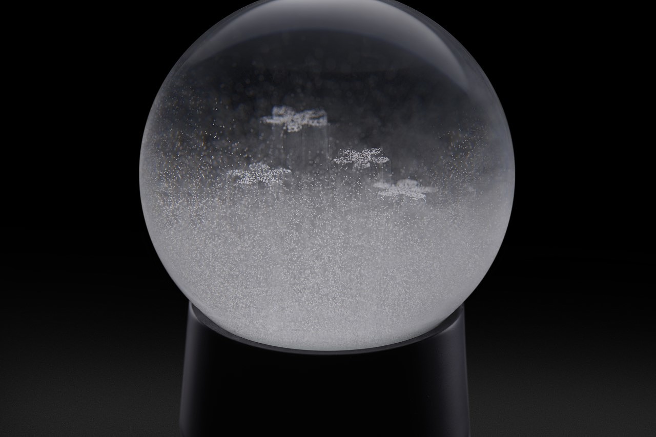 Invisible snowball，product design，Tabletop toys，Ornaments，