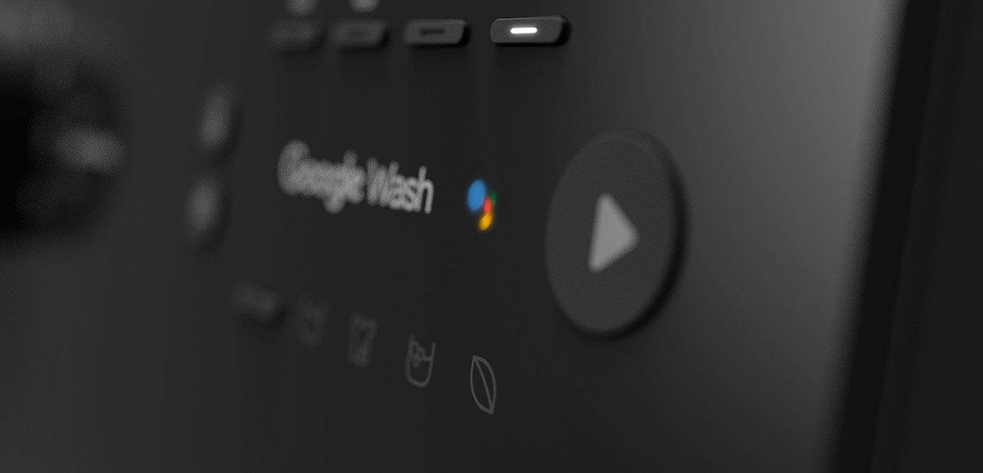 Washing machine，google，industrial design，Household Electric Appliances，
