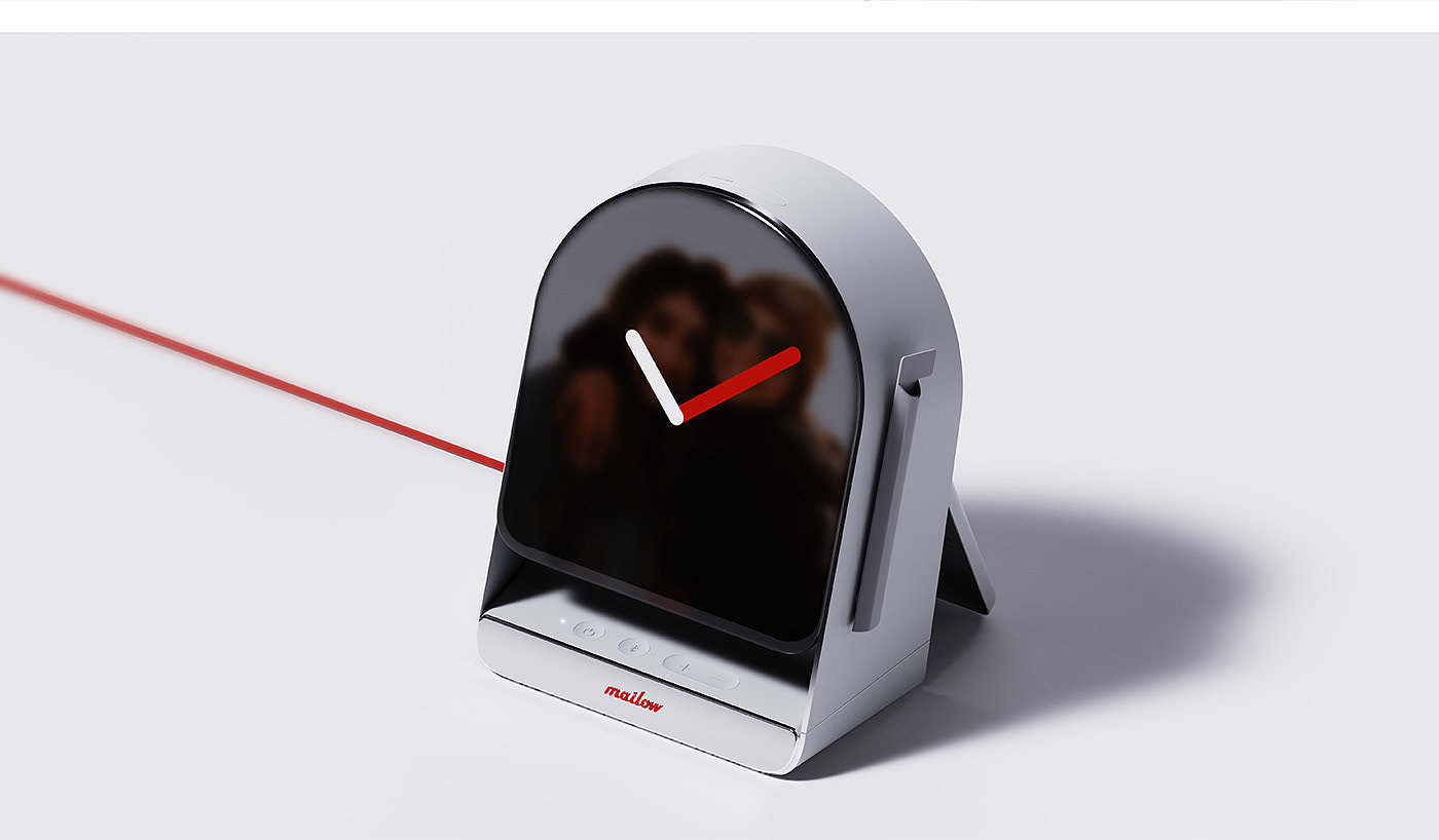 Clock，conceptual design，Design，mailbox，E-mail，Mailov，