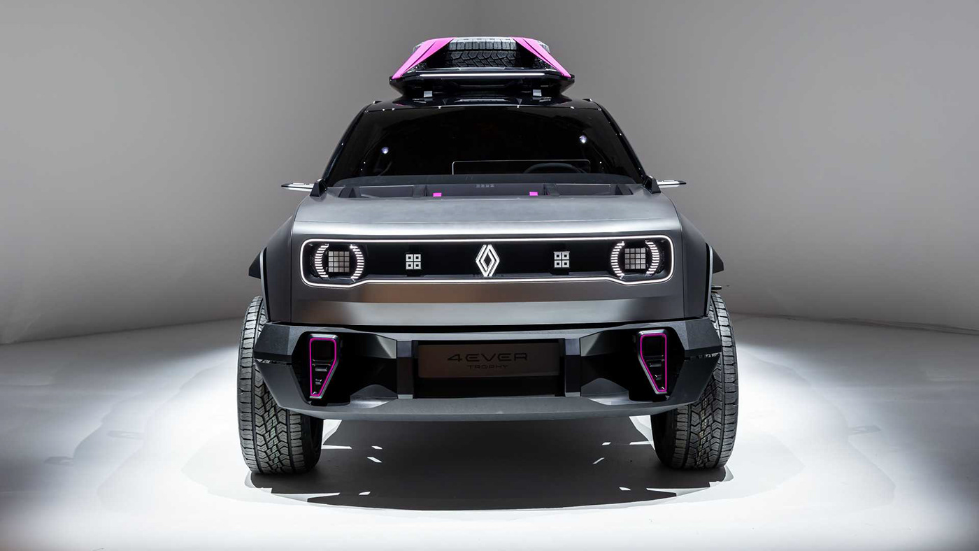 renault，4EVER，concept，industrial design，sketch，automobile，