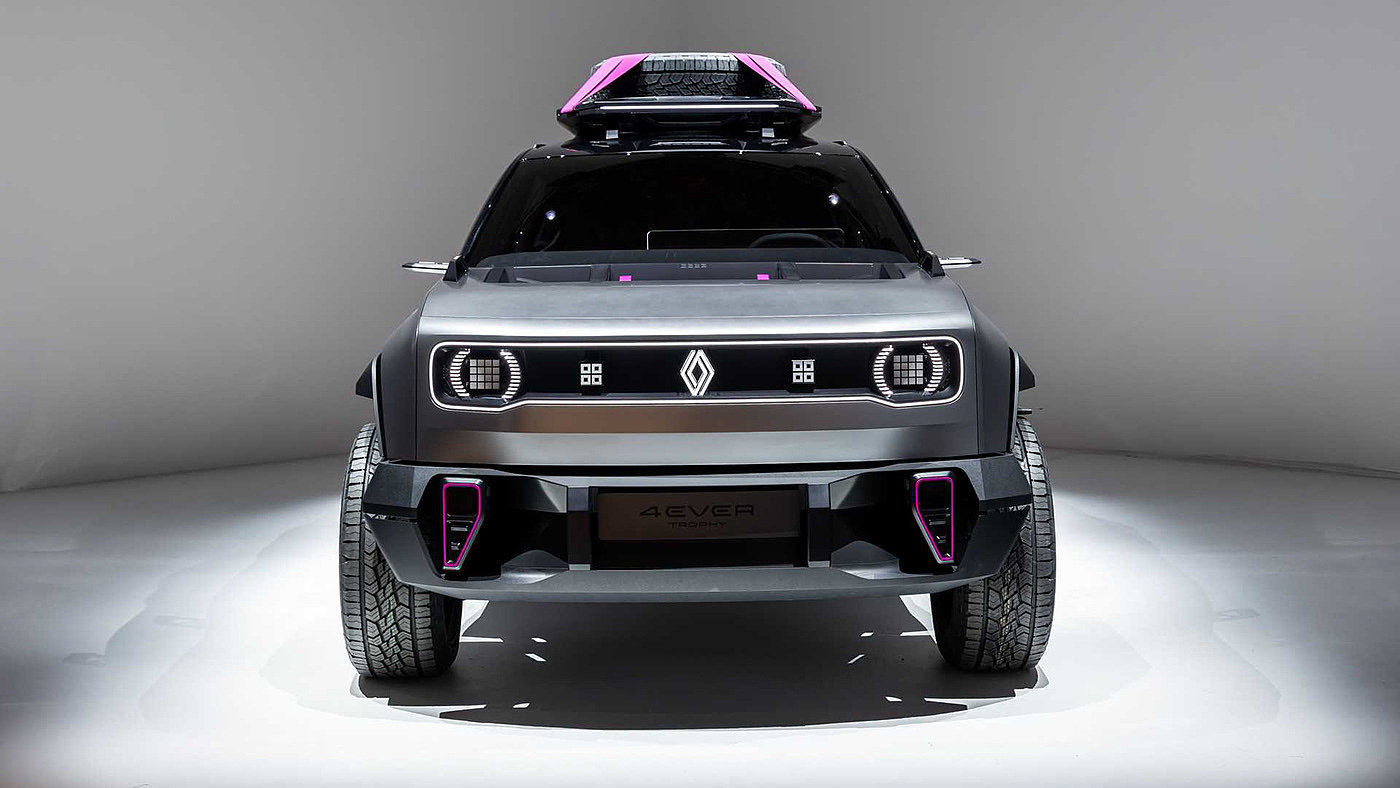 renault，4EVER，concept，industrial design，sketch，automobile，