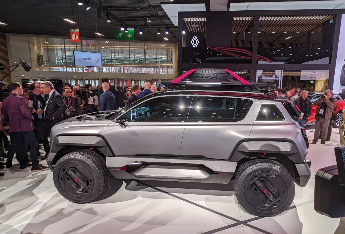 renault，4EVER，concept，industrial design，sketch，automobile，