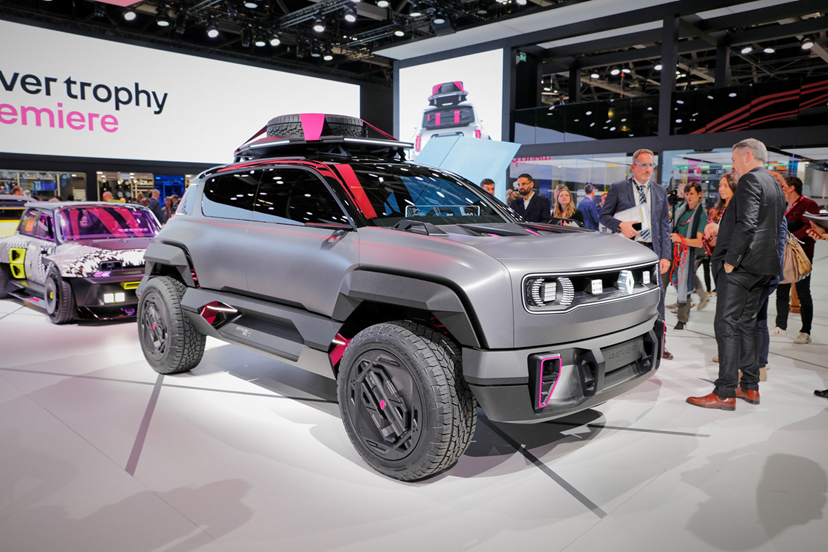 renault，4EVER，concept，industrial design，sketch，automobile，