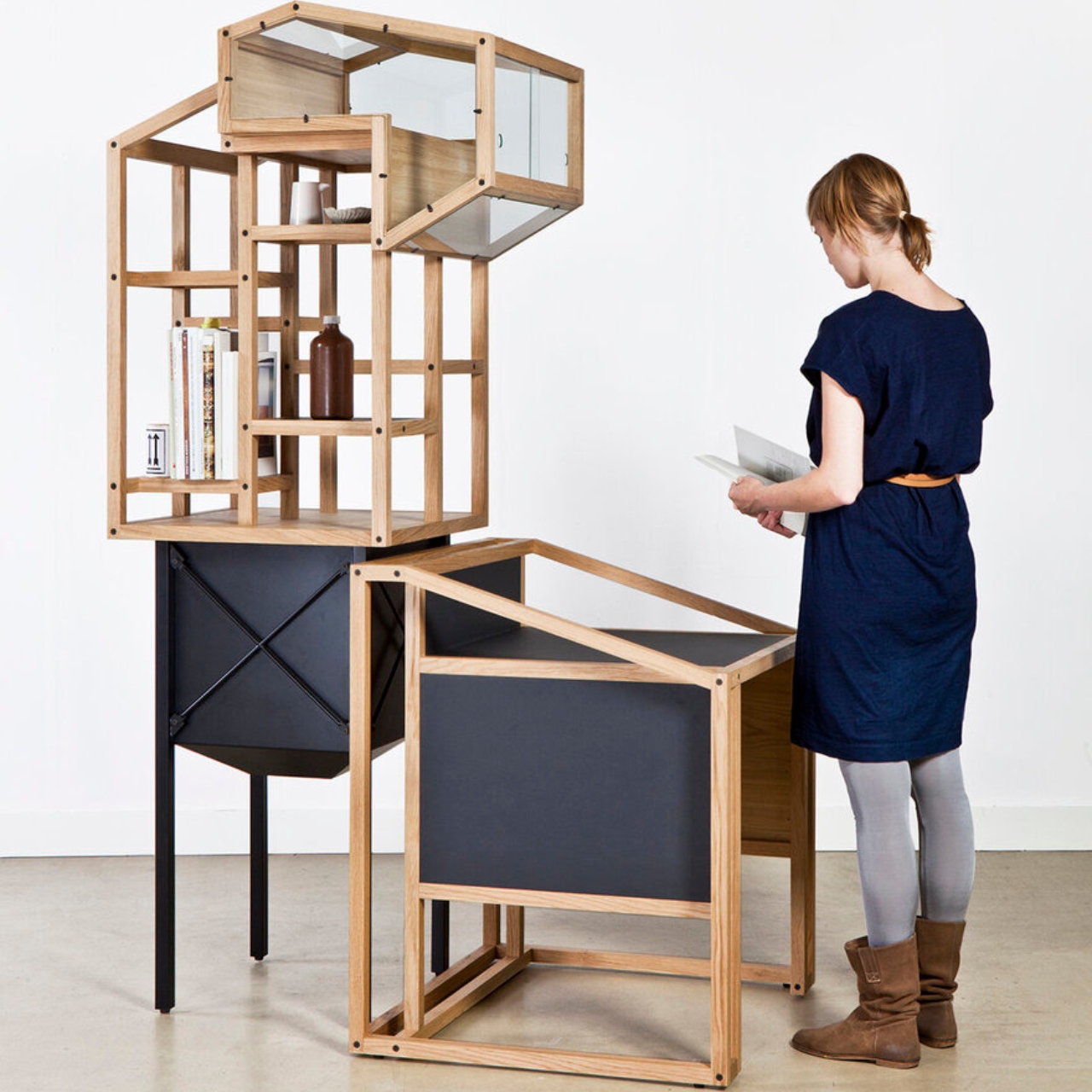 furniture，Industrial building，industrial design，geometry，modularization，