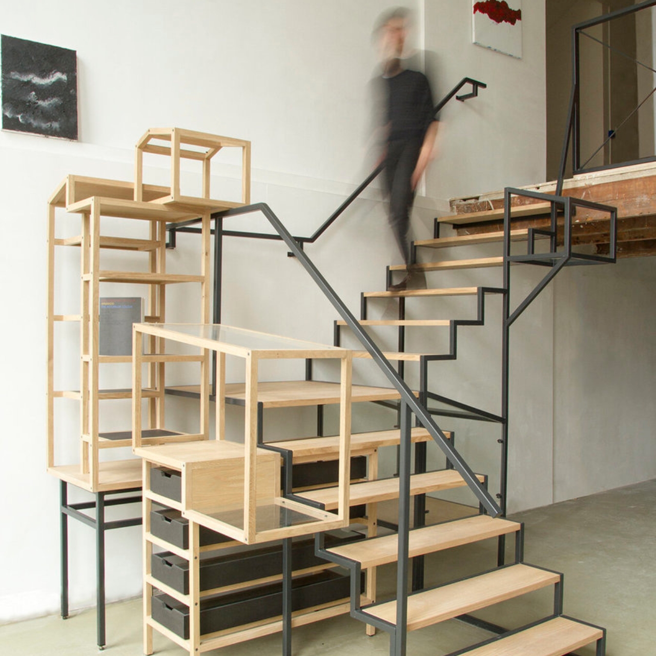 furniture，Industrial building，industrial design，geometry，modularization，