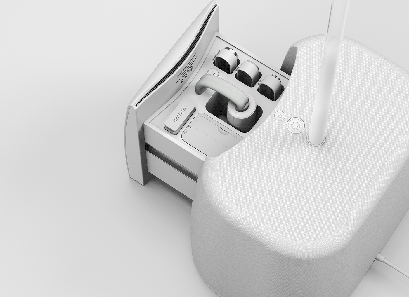 concept，product design，coat hanger，steam，vapor，