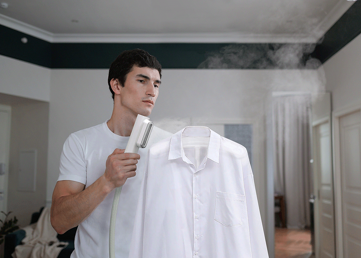 concept，product design，coat hanger，steam，vapor，