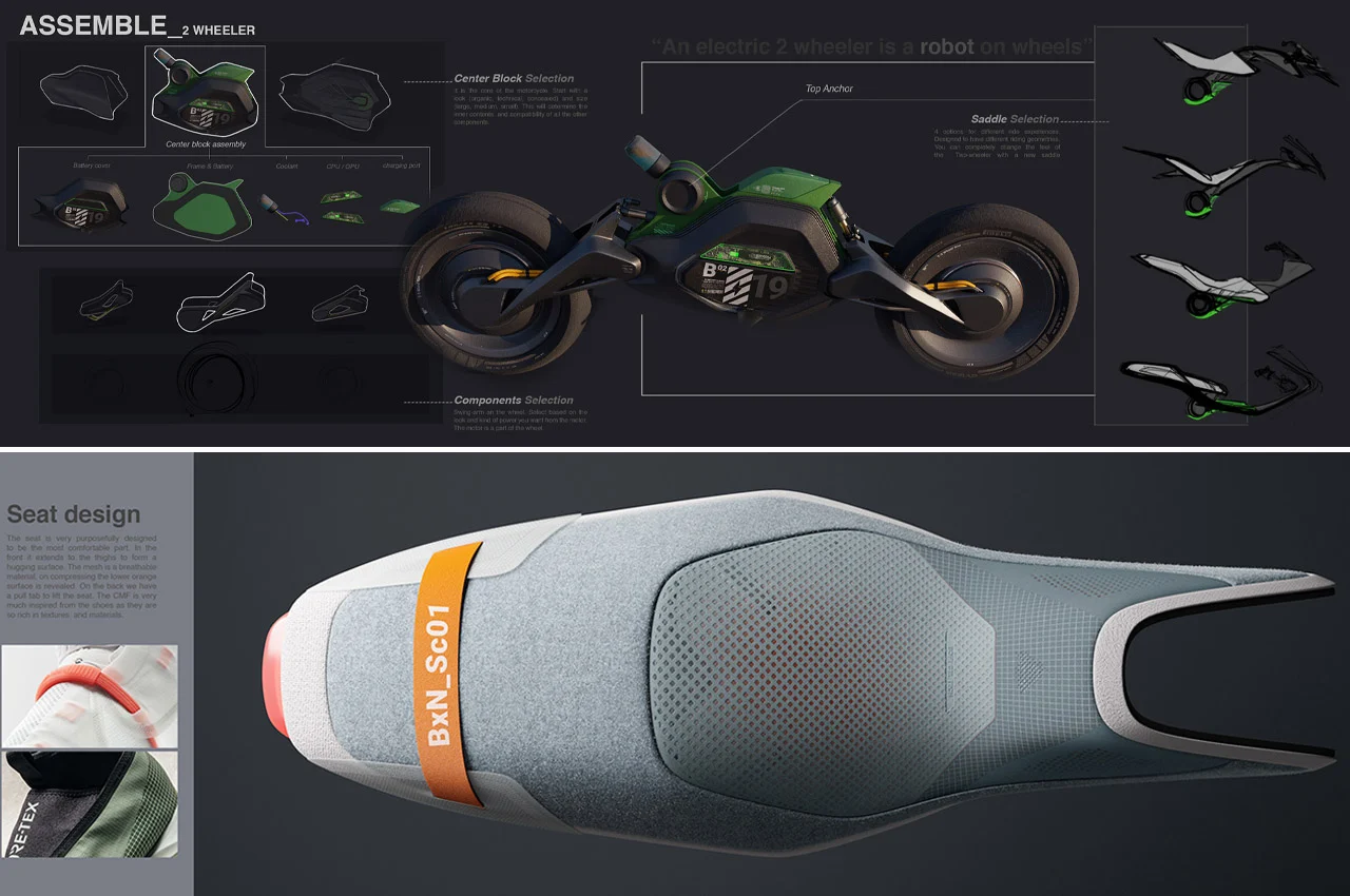 motorcycle，Electric，product design，Appearance design，Cool，environment protection，