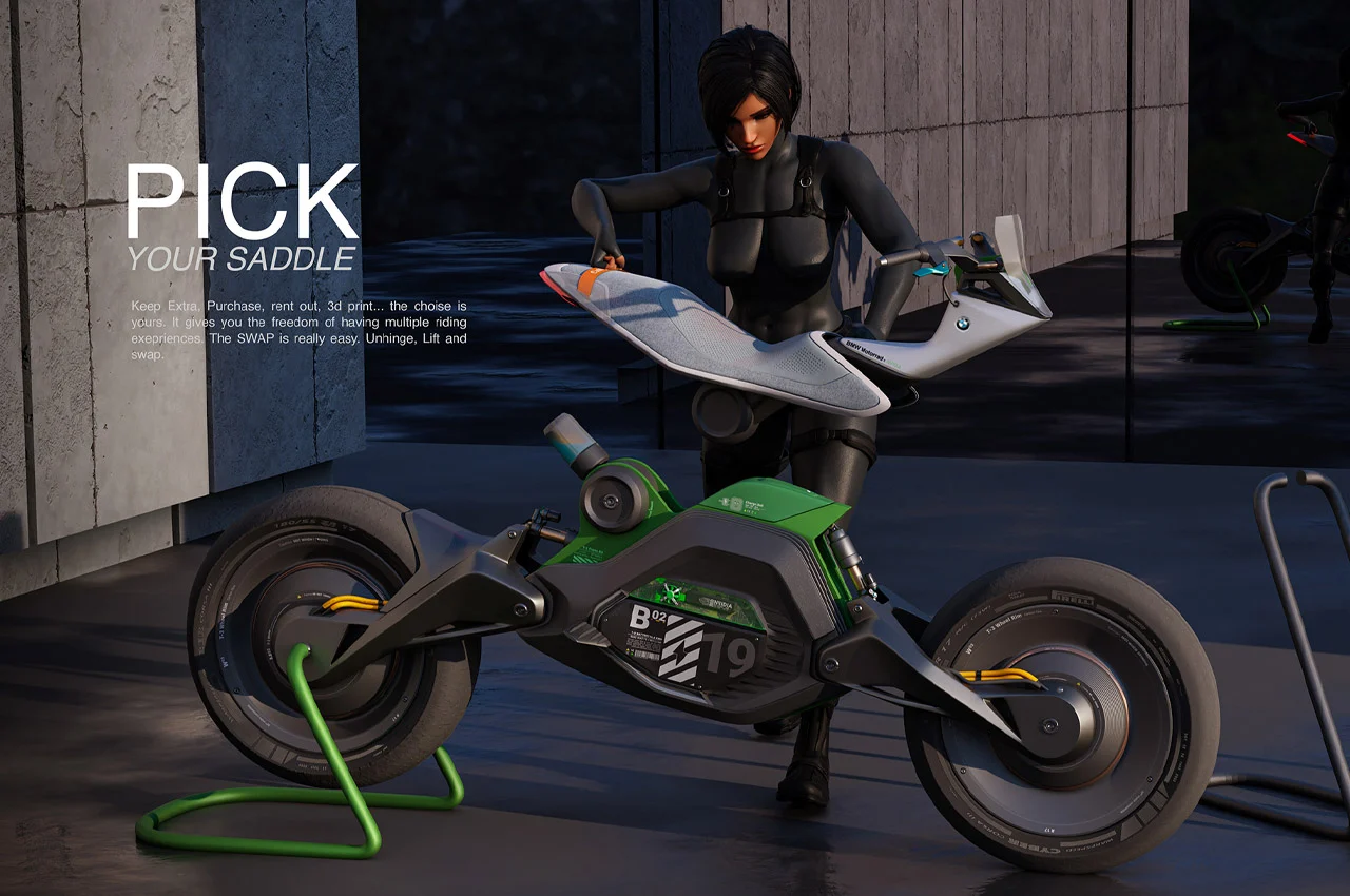 motorcycle，Electric，product design，Appearance design，Cool，environment protection，