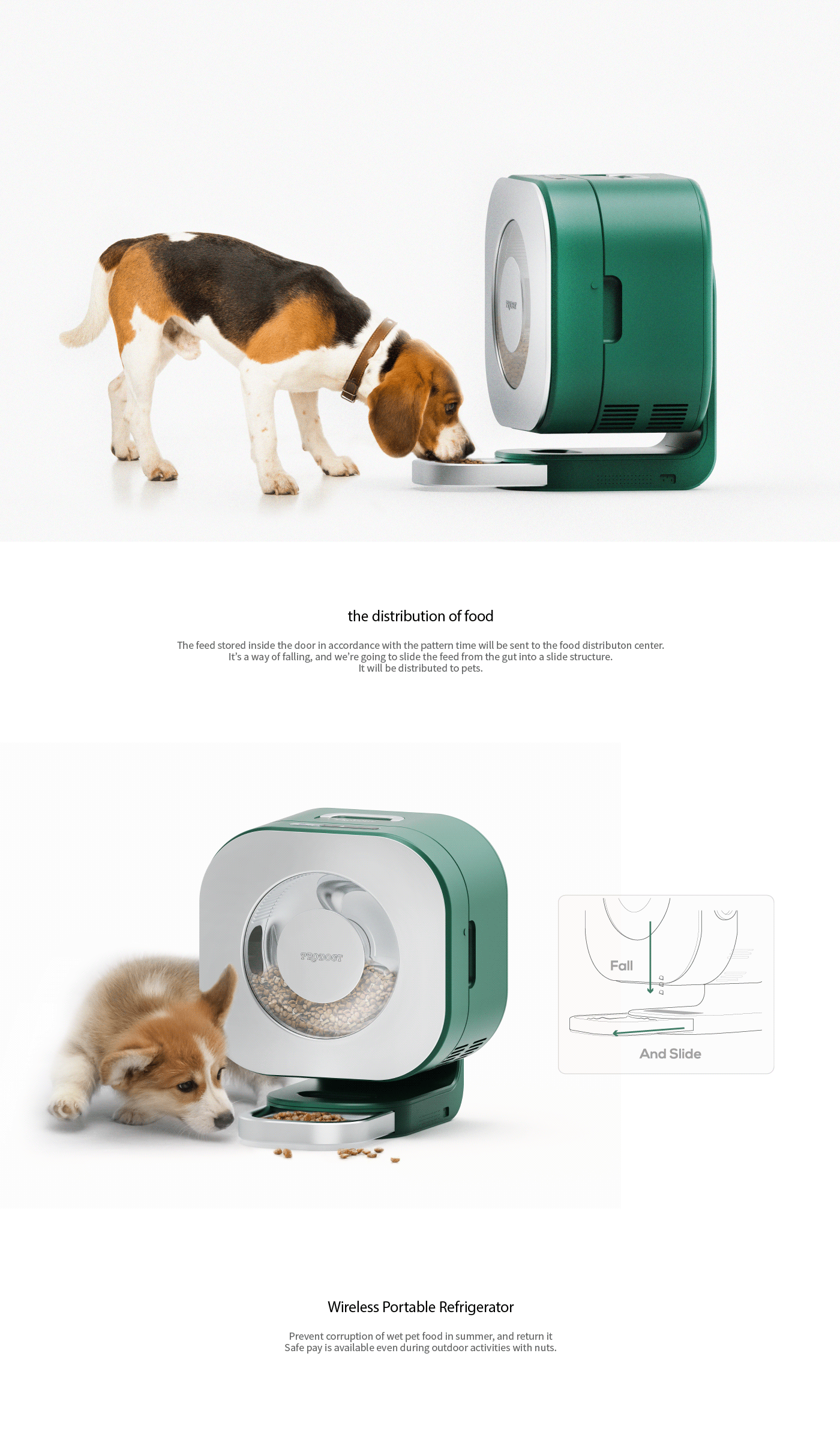 Portable，Pet food refrigerator，product design，Appearance design，intelligence，