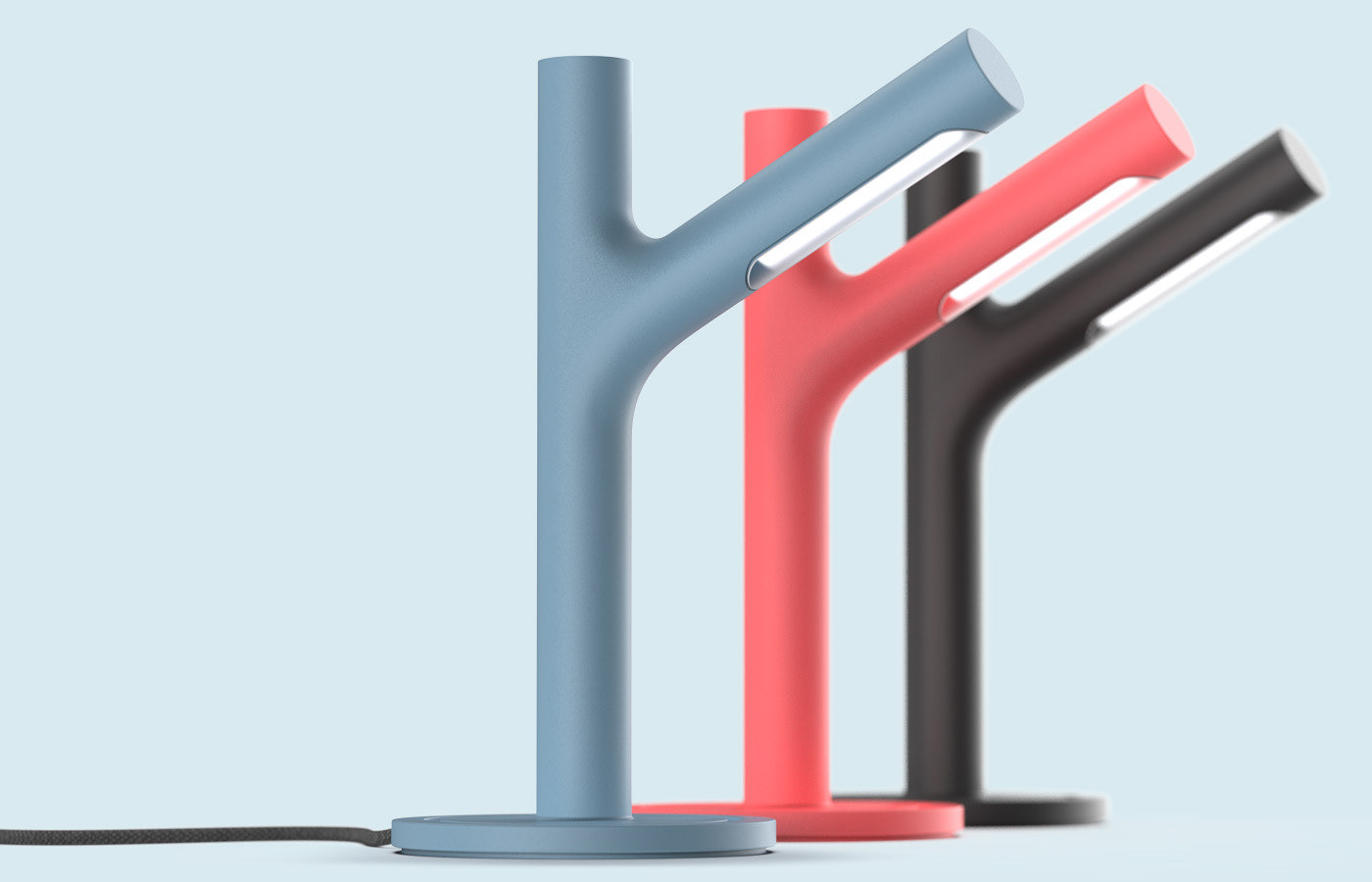 Desk lamp，product design，Appearance design，Simplicity，delicate，