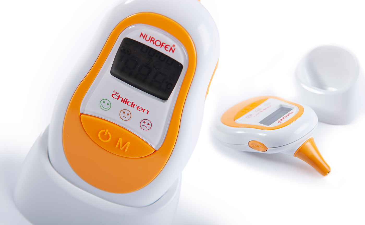 Baby Thermometer，product design，Appearance design，Small，