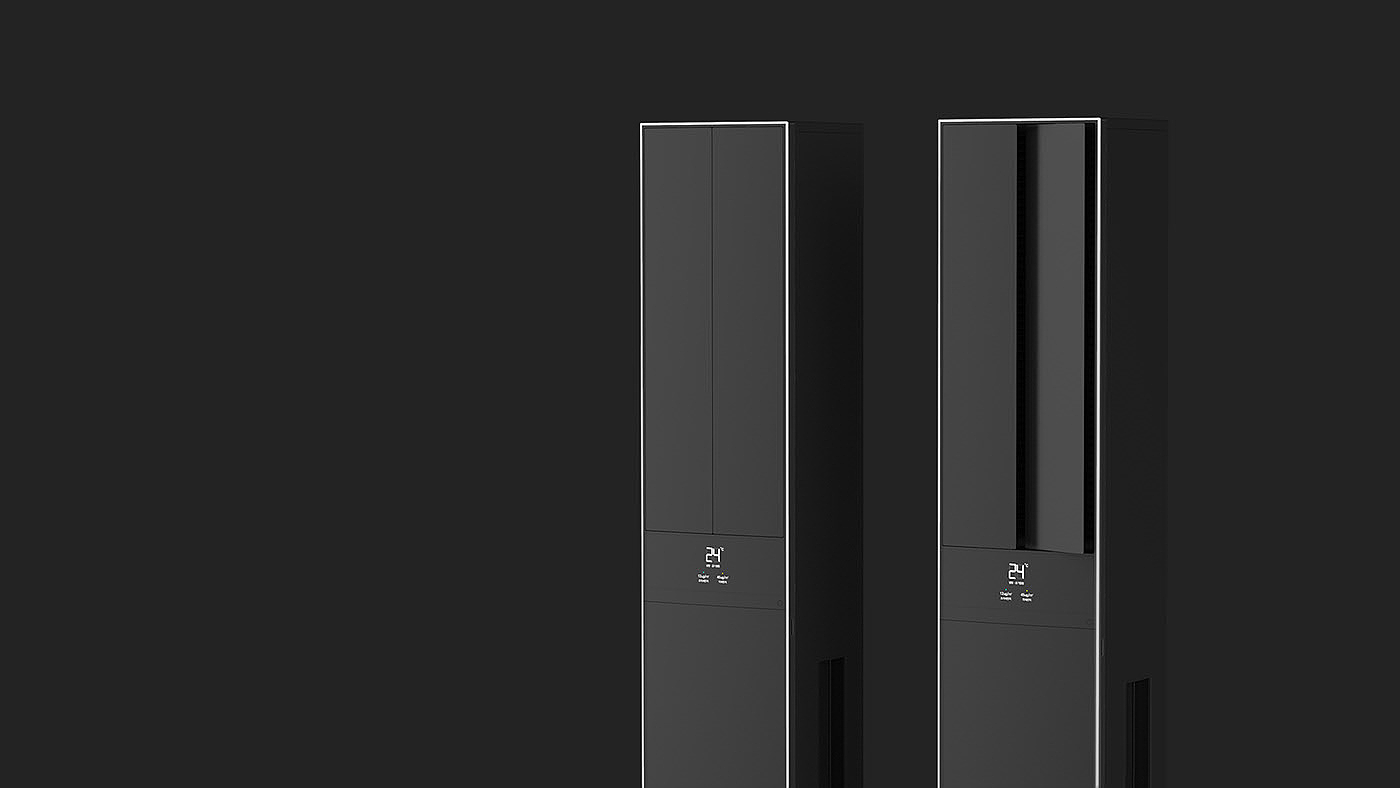 air conditioner，product design，Appearance design，family，