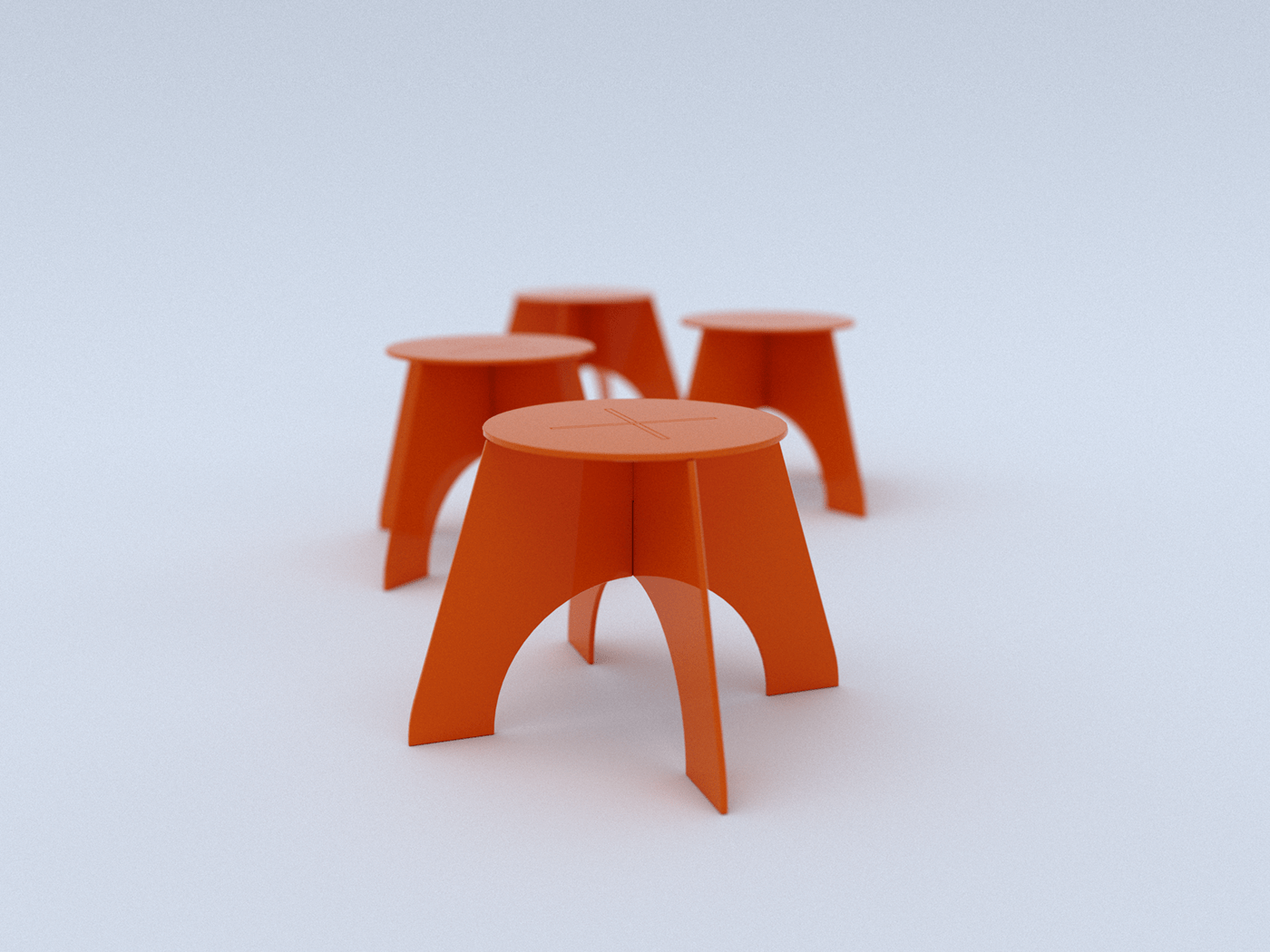 stool，product design，Appearance design，assemble，