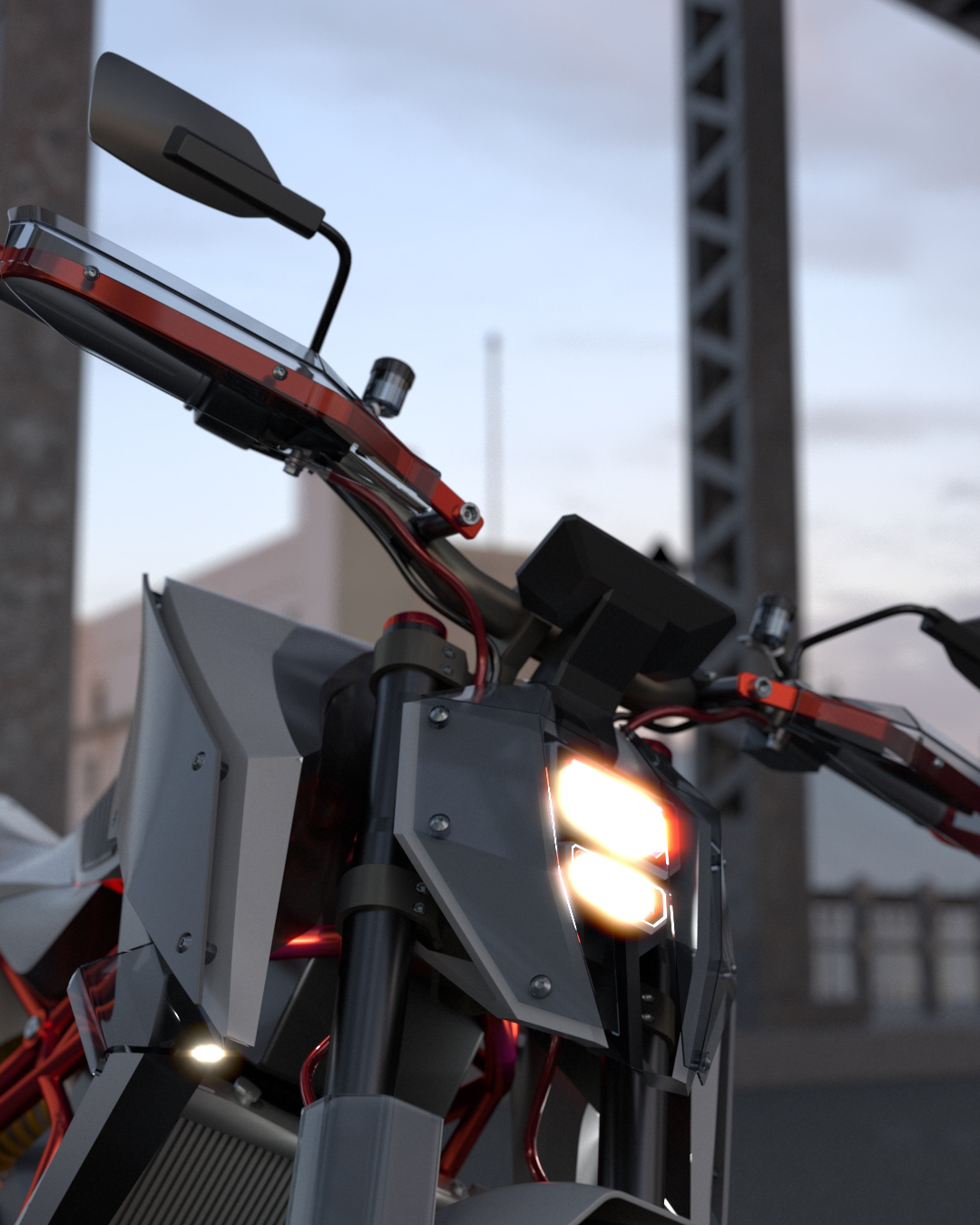 3d，Bicycle，EV，Electric，motion，vehicle，trolley，