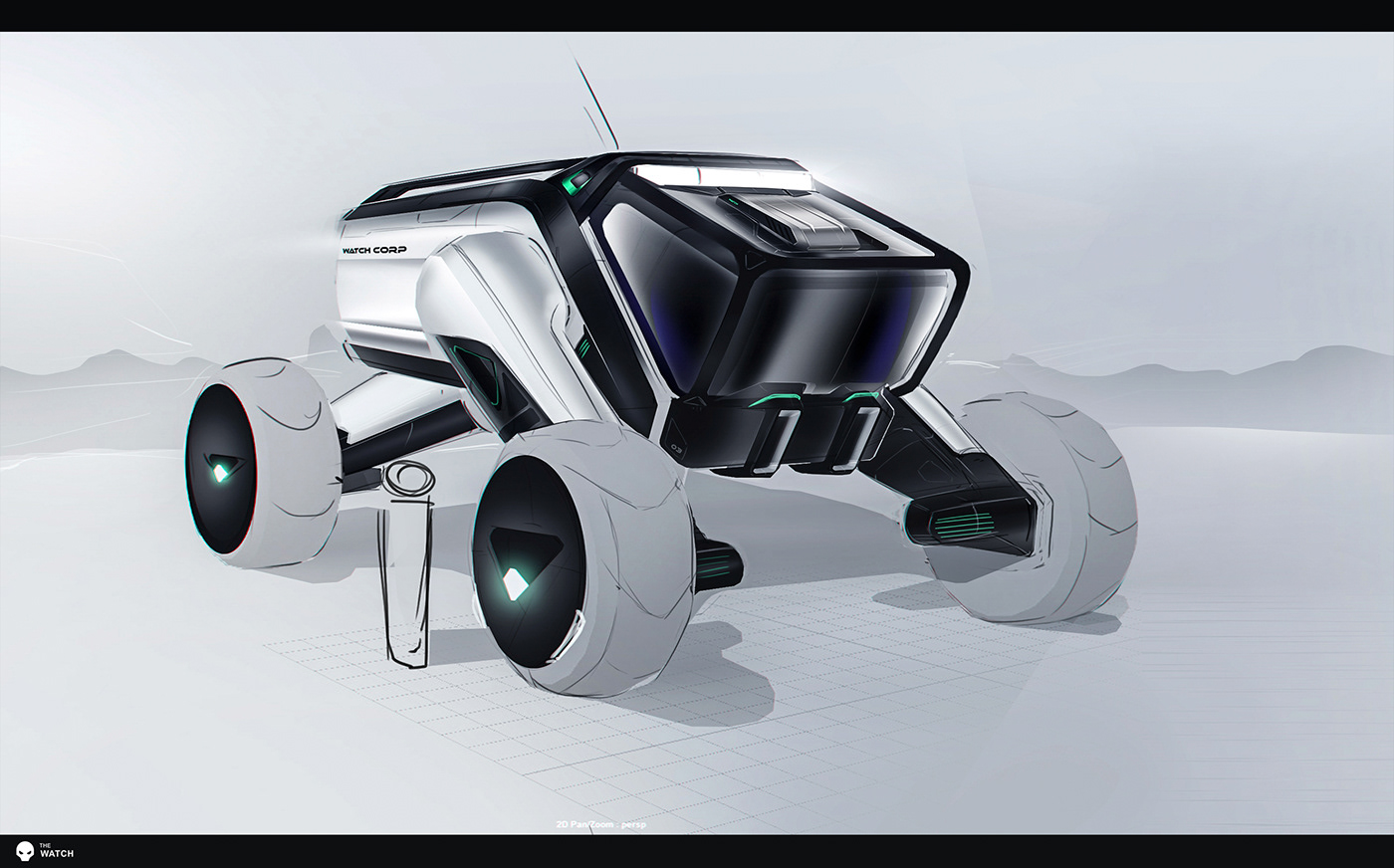 3d，Automobile design，Conceptual art，Model，vehicle，